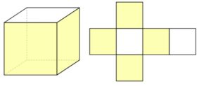Площадь боковой поверхности куба
